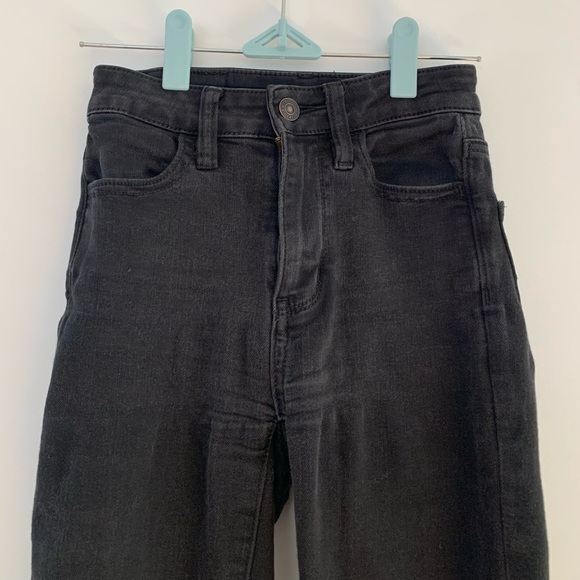 000 skinny jeans knee rips american eagle - Picture 4 of 10